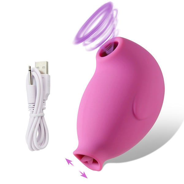 Sucking & Licking Vibrator  LD West