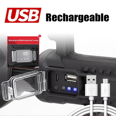 Powerful LED Spotlight - USB Rechargeable