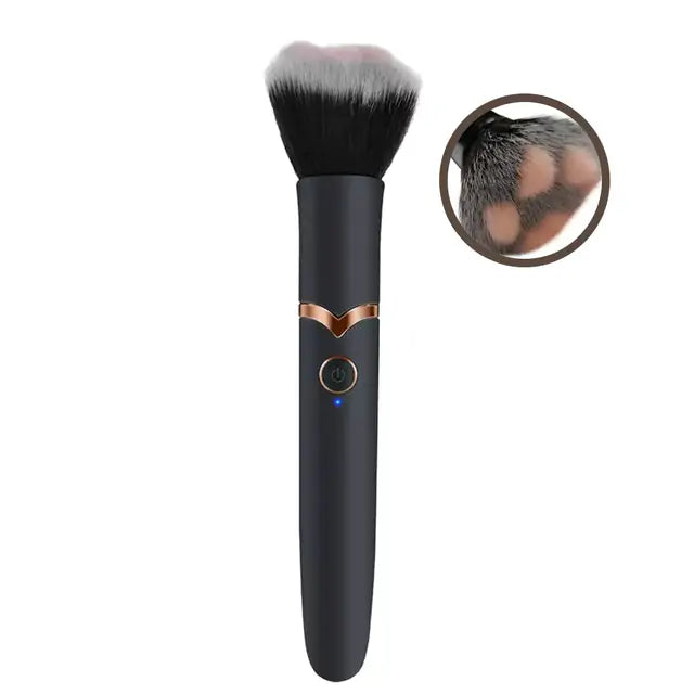 Silicone Makeup Brush Plus Bullet Vibrator