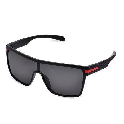 Oversized Goggle Style Sunglasses