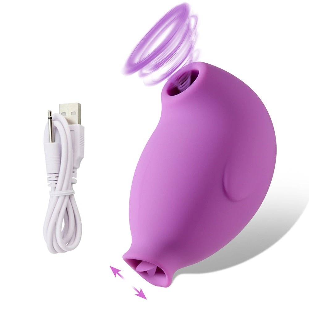 Sucking & Licking Vibrator LD West Sucking & Licking Vibrator LD West