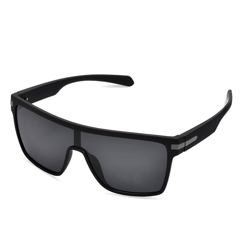 Oversized Goggle Style Sunglasses