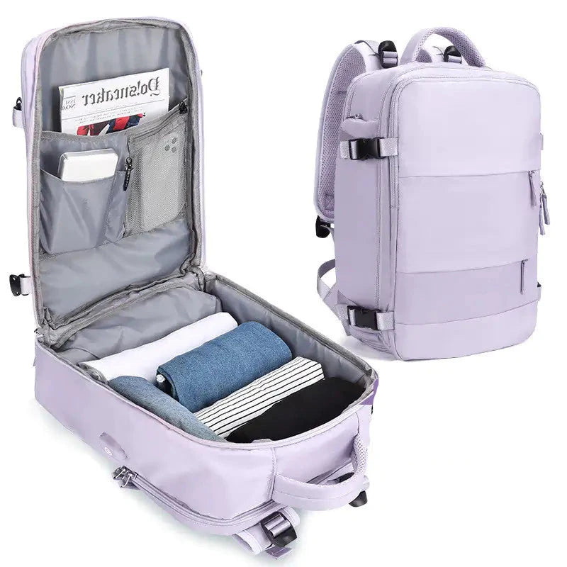 Travel Backpack With Shoe Compartment