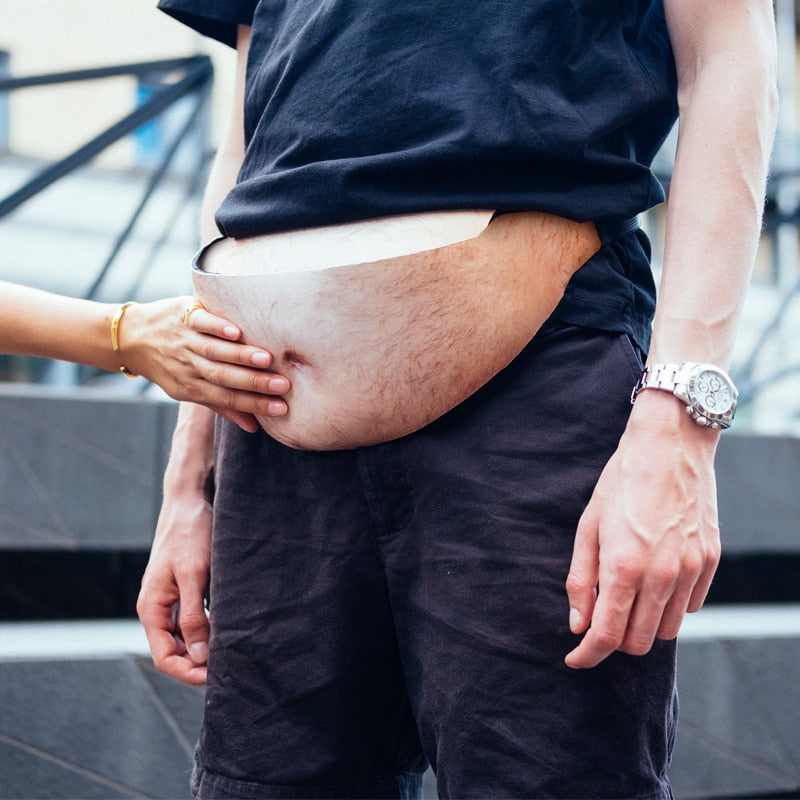 Man Waist Bag Belly Man Gut Fanny Pack Dad Bod Fanny Pack Beer