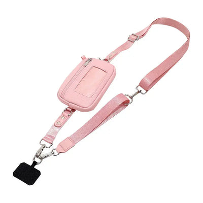 Adjustable Phone Lanyard Cross-Body Bag
