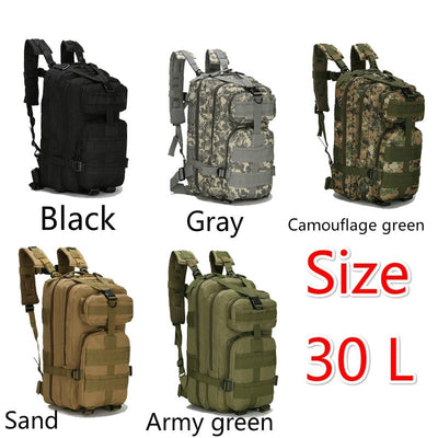 Military Style Rucksack Tactical Backpack