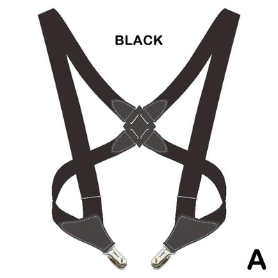 Adjustable Suspenders X Brace Style