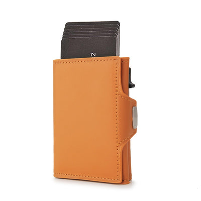 Expandable Leather Card Wallet