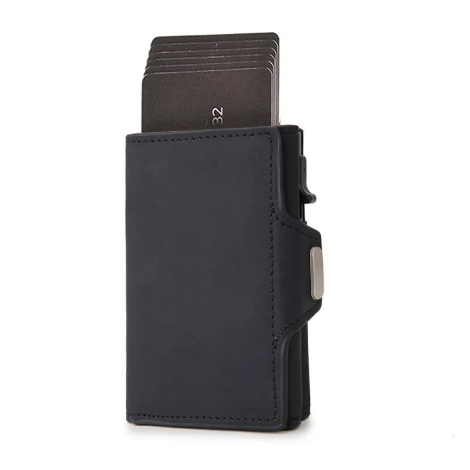 Expandable Leather Card Wallet