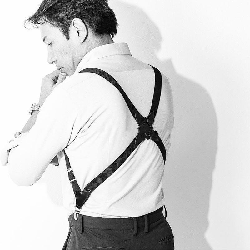 Adjustable Suspenders X Brace Style