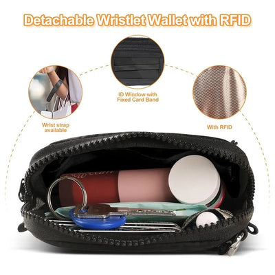 Adjustable Phone Lanyard Cross-Body Bag