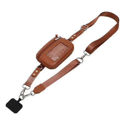 Adjustable Phone Lanyard Cross-Body Bag