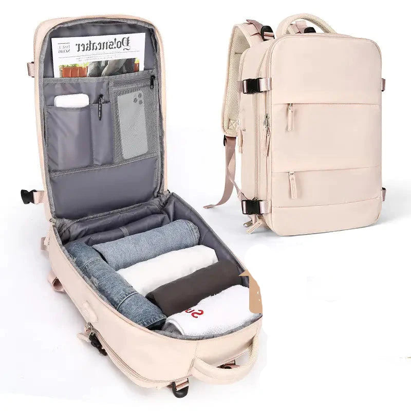 Travel Backpack With Shoe Compartment