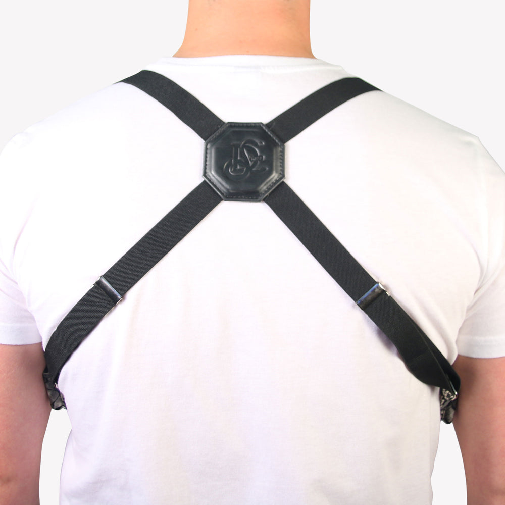 Cell Phone Leather Shoulder Holster (T-FIT) - Naiyah Gray - LD West