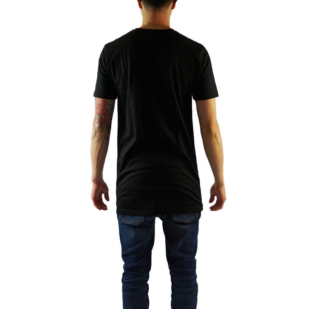 Straight Cut Tall Tee - Black & White - LD West