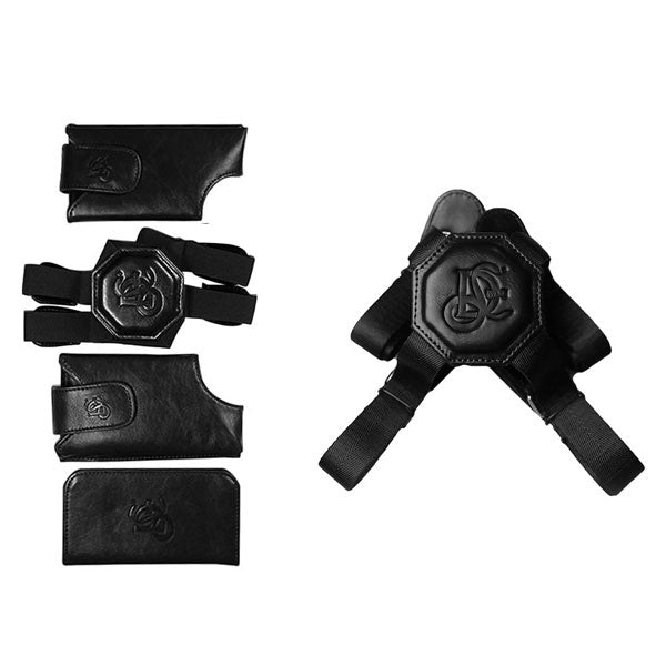 Black Holster & Non Stretch Nylon Strap Bundle - LD West