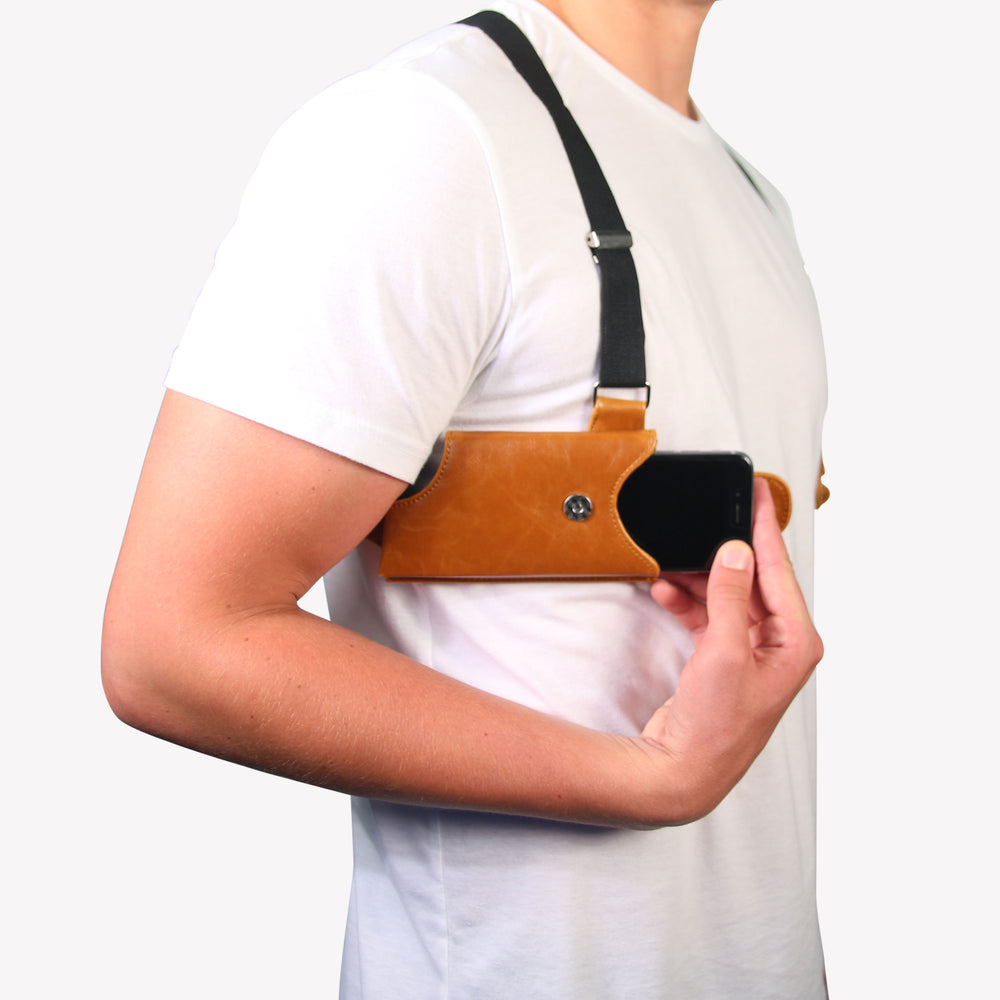Warehouse/Blem Clearance - LD West® Holster Set - Cognac - LD West