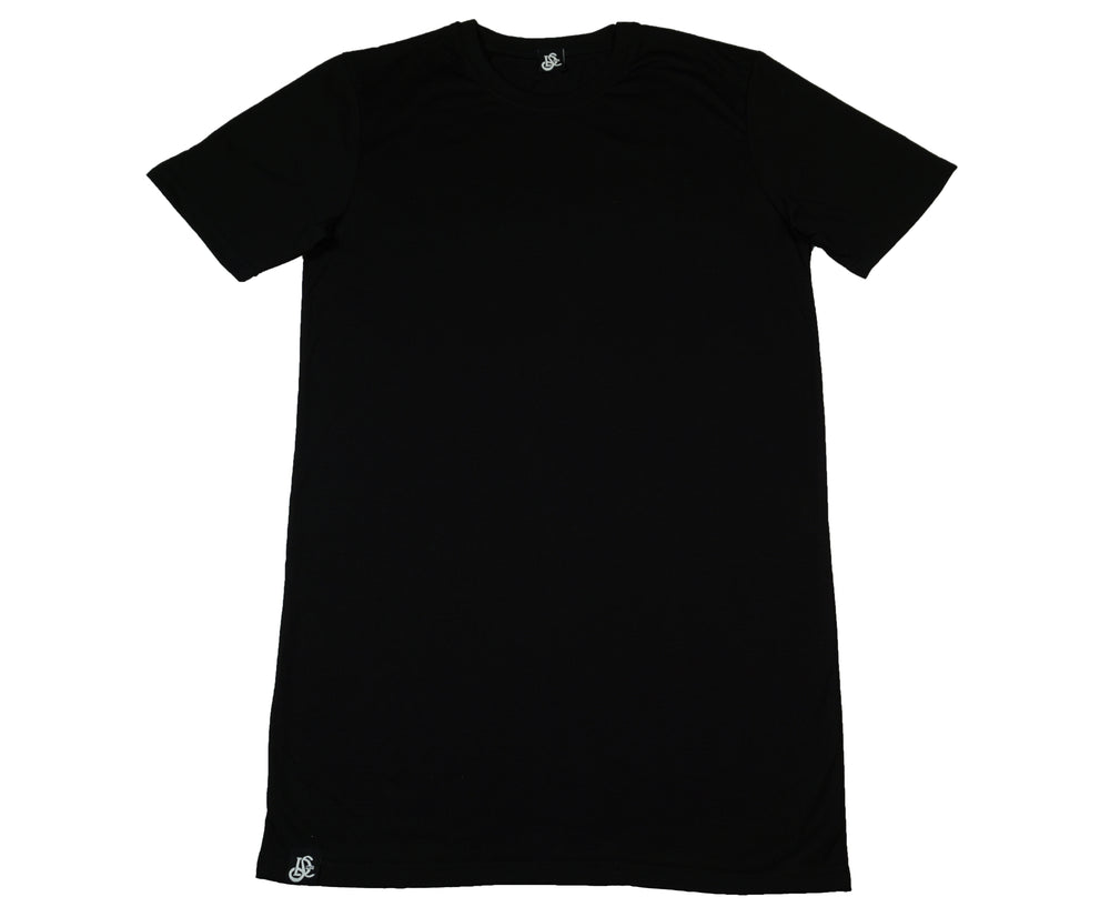 Straight Cut Tall Tee - Black & White - LD West