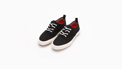 Luigi Sardo Low Cut Sneakers - Black & White