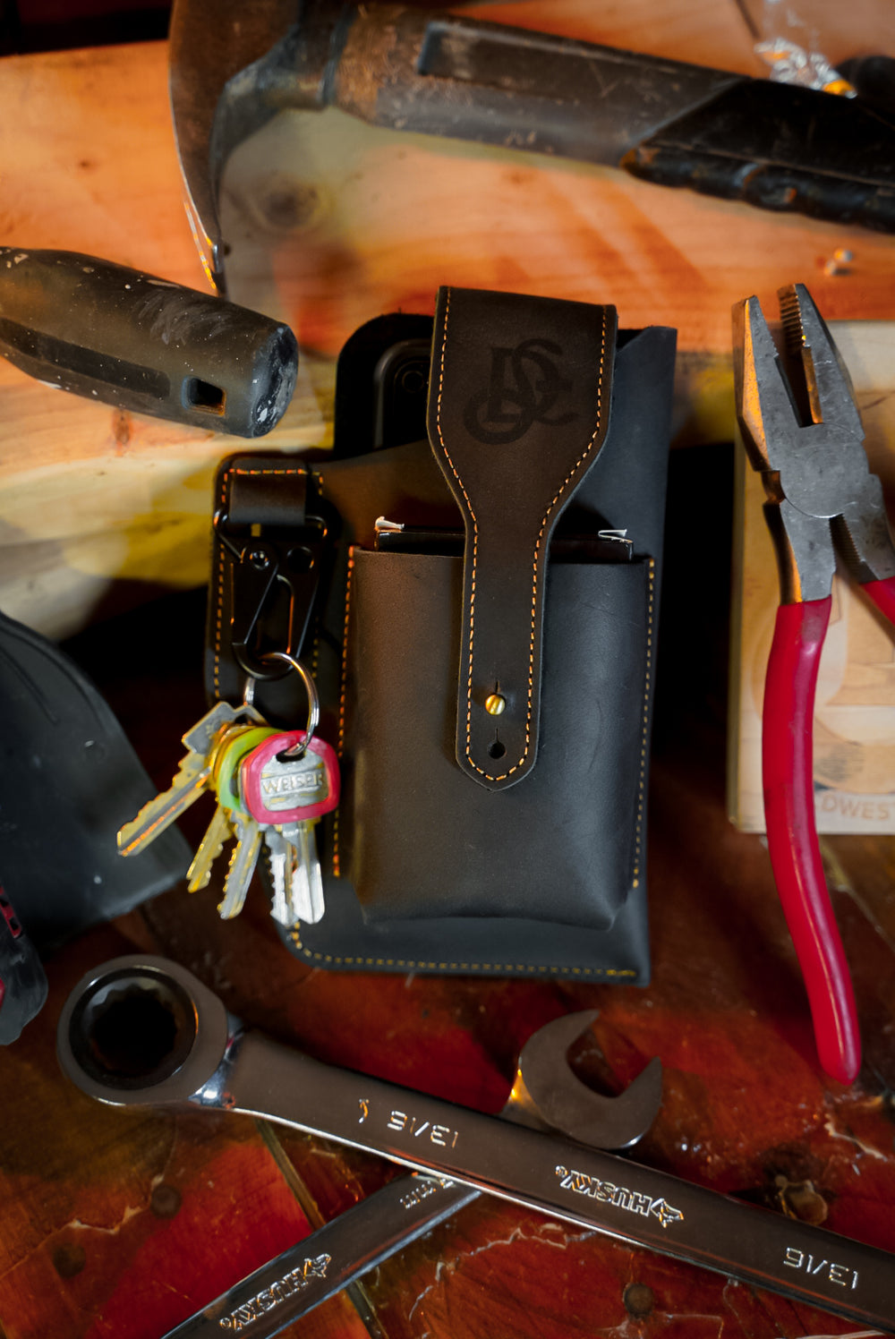 Leather Phone & Utility Belt Holster