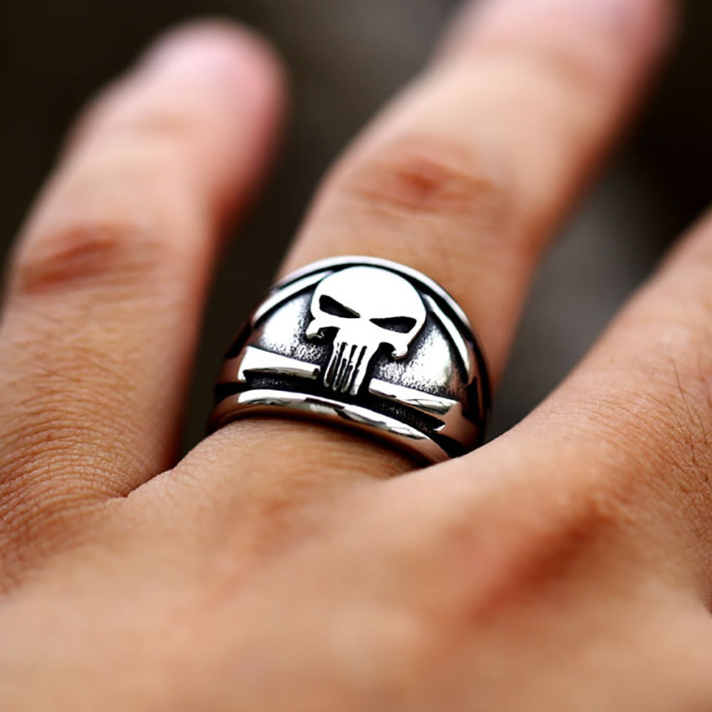 Punisher Style Rings - More Styles Available