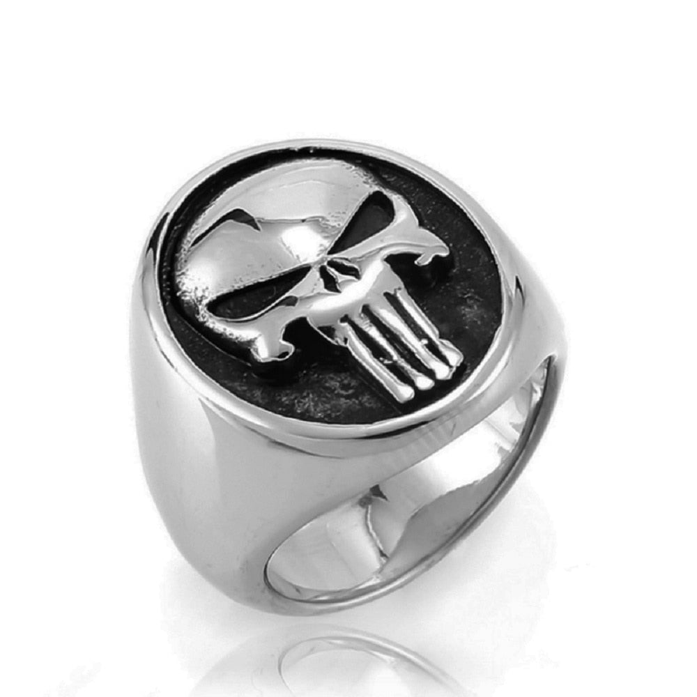 Punisher Style Rings - More Styles Available