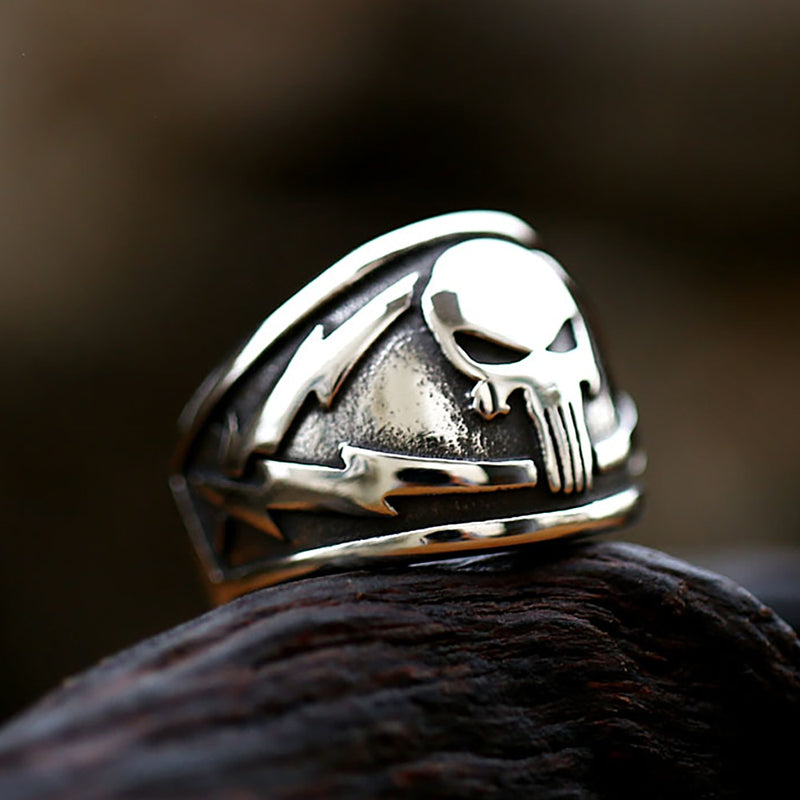 Punisher Style Rings - More Styles Available