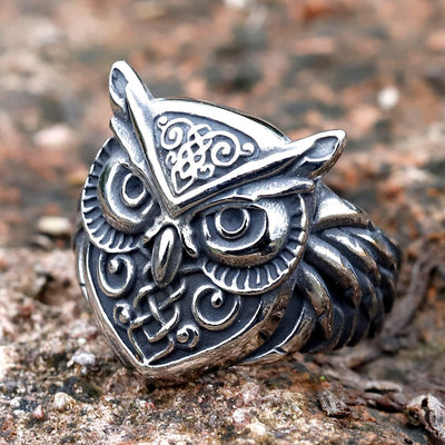 Odin Owl Ring