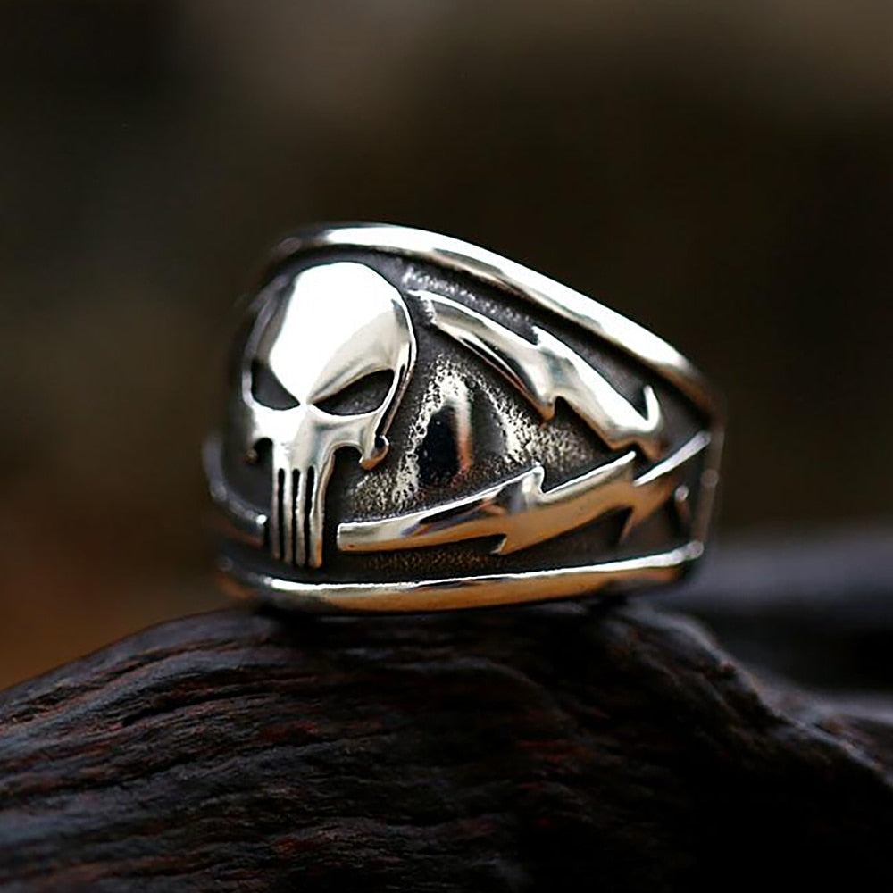 Punisher Style Rings - More Styles Available